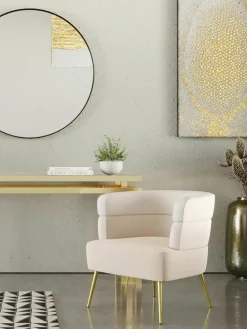 Kare Design Samt-Sessel Sandwich im Retro-Design