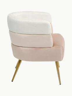 Kare Design Samt-Sessel Sandwich im Retro-Design