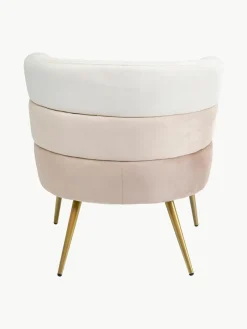 Kare Design Samt-Sessel Sandwich im Retro-Design