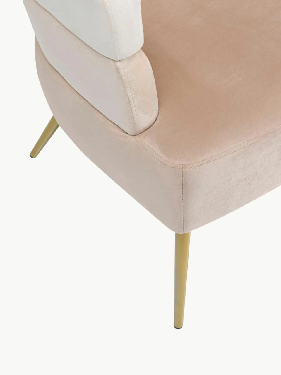 Kare Design Samt-Sessel Sandwich im Retro-Design