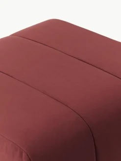 Westwing Collection Samt-Sofa-Hocker Lena