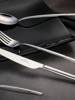 Villeroy & Boch Satiniertes Besteck-Set Ella, 12 Personen (70-tlg.)