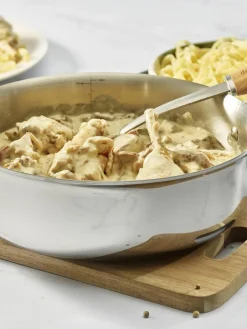 De Buyer Sauteuse Affinity aus Edelstahl