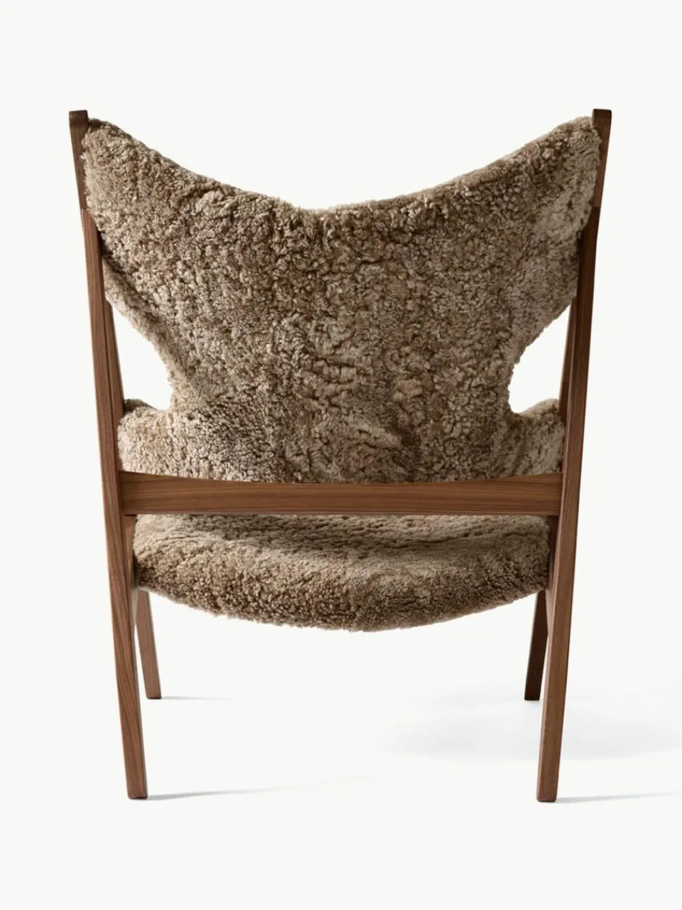 Audo Copenhagen Schaffell-Loungesessel Knitting