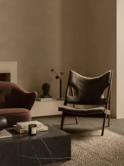 Audo Copenhagen Schaffell-Loungesessel Knitting