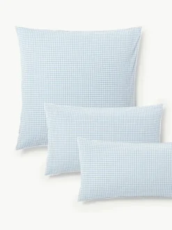 Westwing Collection Seersucker-Kopfkissenbezug Davey
