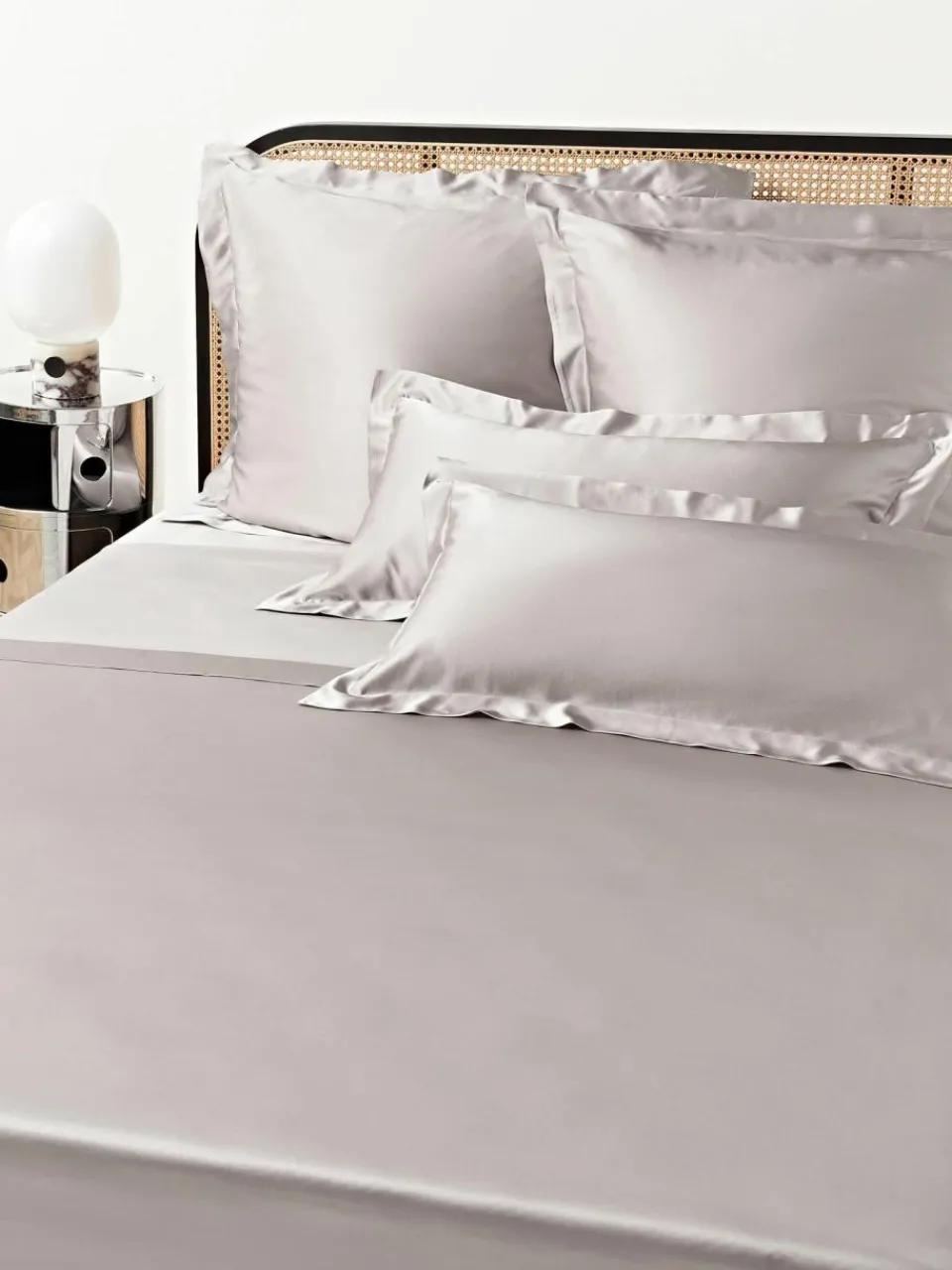 Westwing Collection Seiden-Betttuch Sylvie