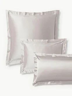 Westwing Collection Seiden-Kopfkissenbezug Sylvie