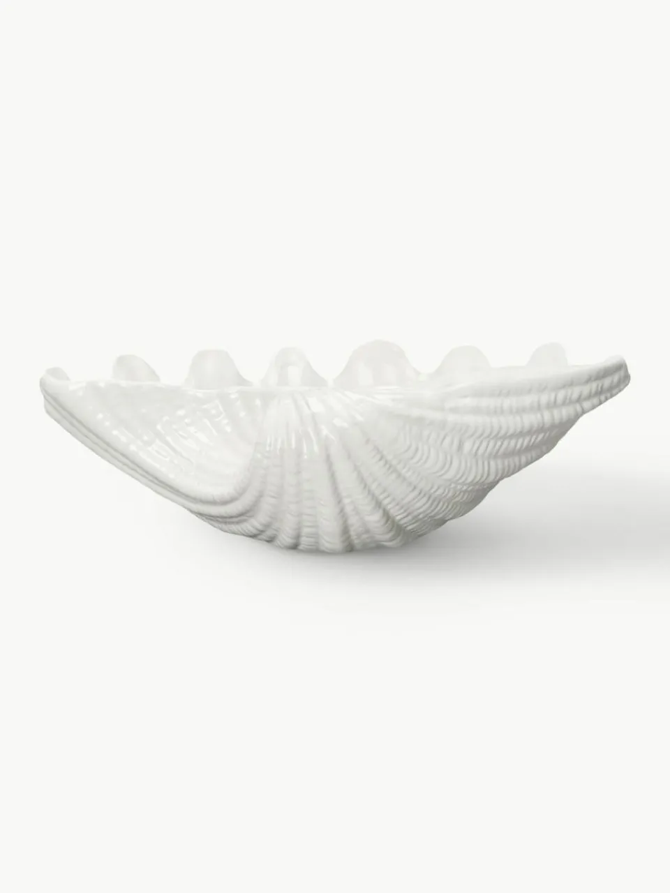 ByOn Servierschale Shell aus Dolomit in Muschelform
