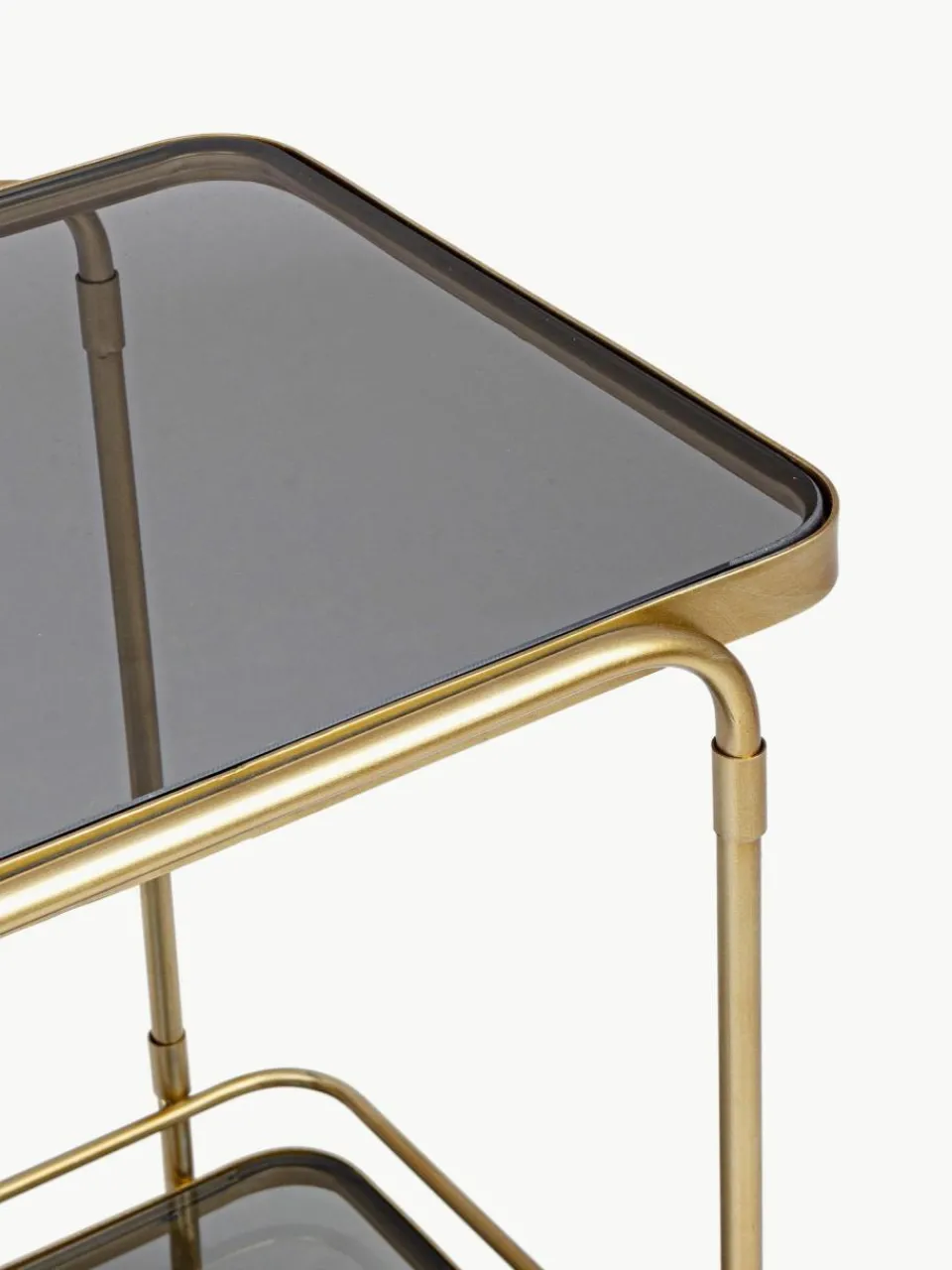 Bizzotto Servierwagen Orabel mit Glasplatten