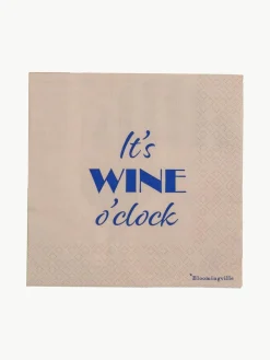 Bloomingville Servietten Wine, 20 Stück