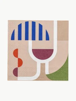 Bloomingville Servietten Wine, 20 Stück