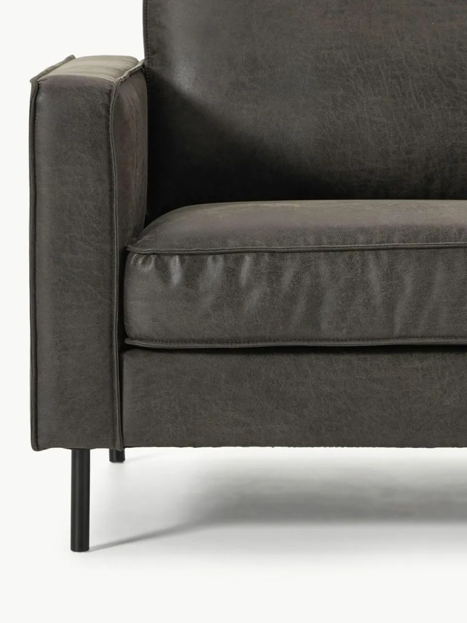 Westwing Collection Sessel Hunter aus recyceltem Leder