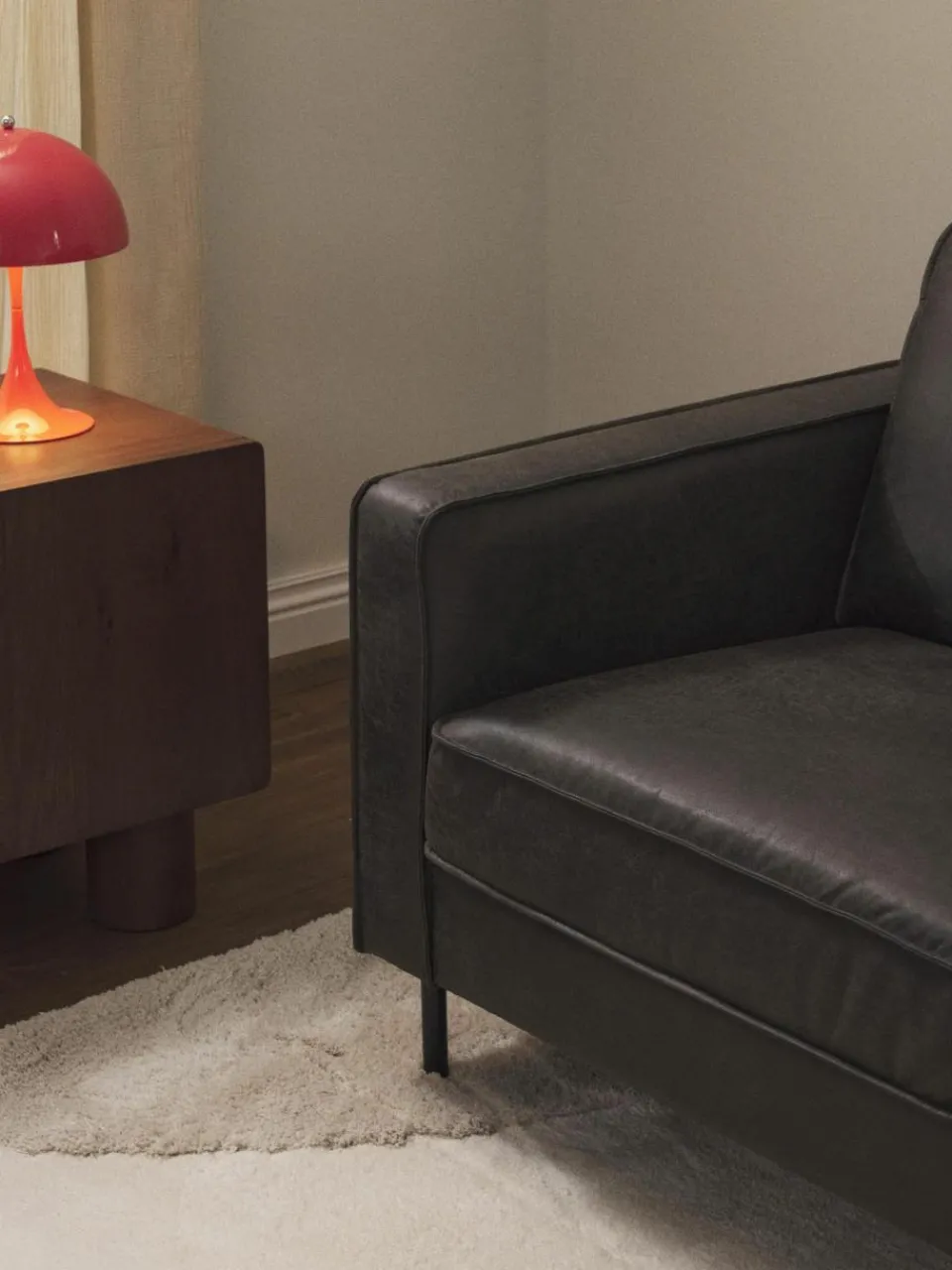 Westwing Collection Sessel Hunter aus recyceltem Leder