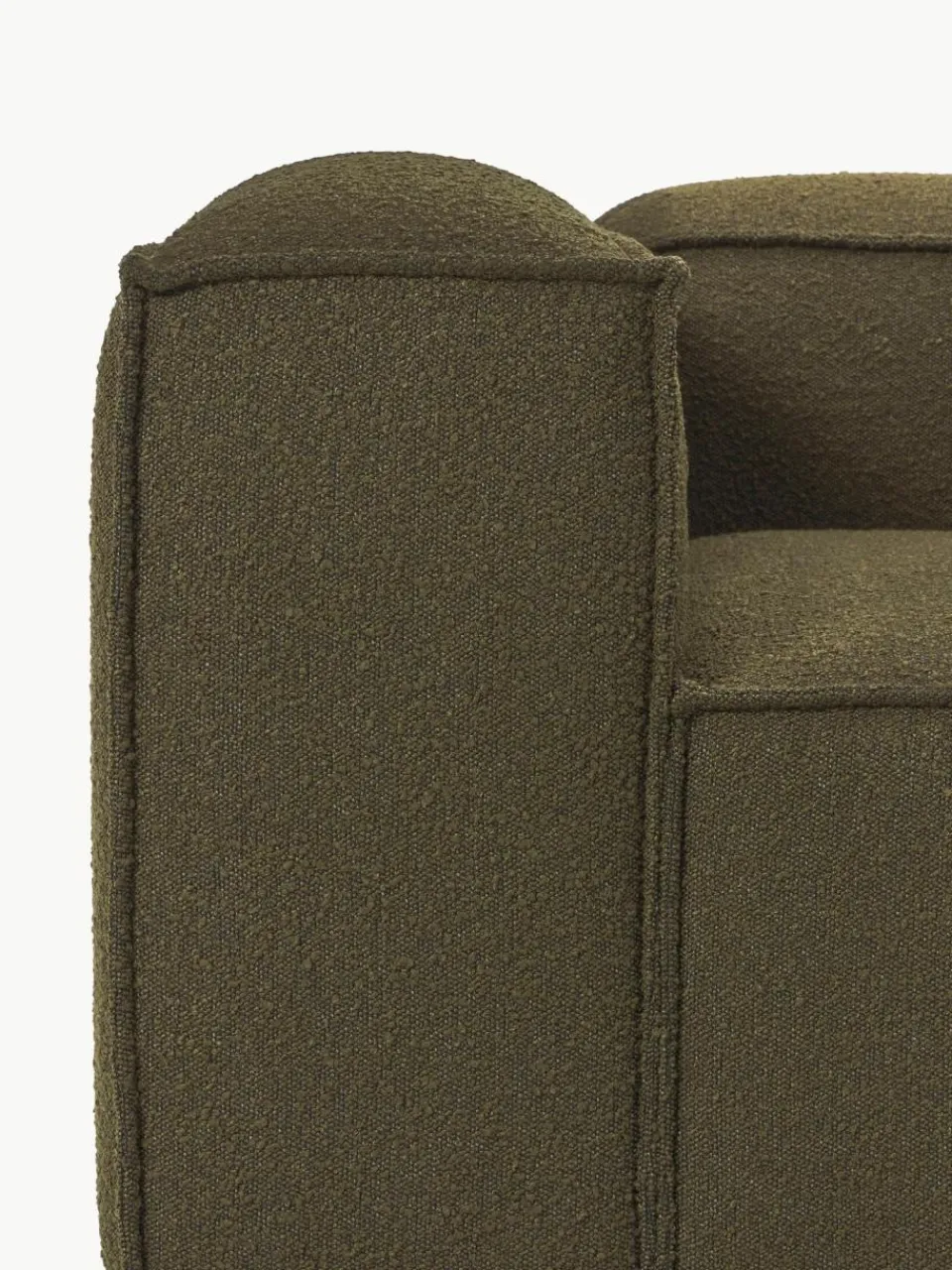 Westwing Collection Sessel Lennon aus Bouclé