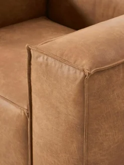 Westwing Collection Sessel Lennon aus recyceltem Leder