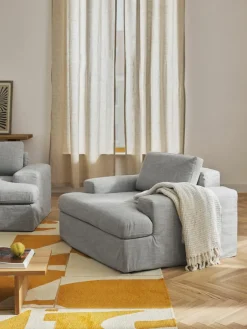 Westwing Collection Sessel Russell mit abnehmbaren Bezügen