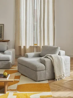 Westwing Collection Sessel Russell mit abnehmbaren Bezügen