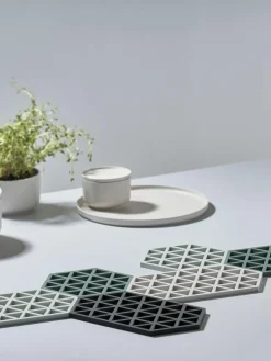 Zone Denmark Silikon Topfuntersetzer Triangles