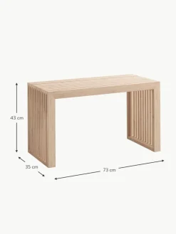 Cinas Sitzbank Rib aus Bambusholz