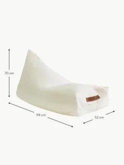Kinder Nobodinoz Sitzsack Oasis aus Baumwolle