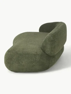 Westwing Collection Sofa Alba (3-Sitzer) aus Teddy-Bouclé