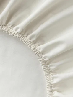 Westwing Collection Spannbettlaken Elsie, Baumwollperkal