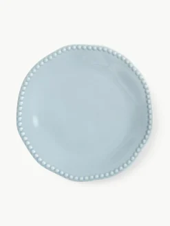 &k amsterdam Speiseteller Perle aus Fine Bone China, 2 Stück