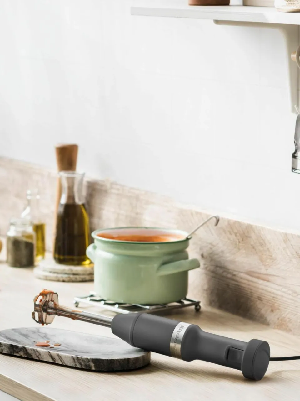 KitchenAid Stabmixer Artisan mit Zubehör