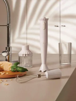 Alessi Stabmixer-Set Plissé, 4-tlg.