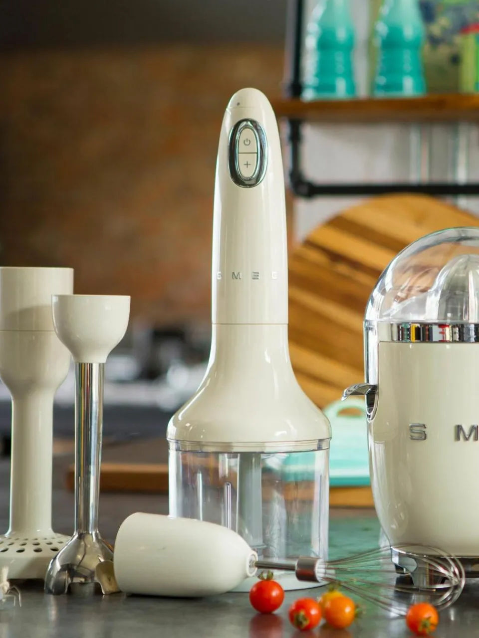 Smeg Stabmixer-Set 50's Style, 5-tlg.