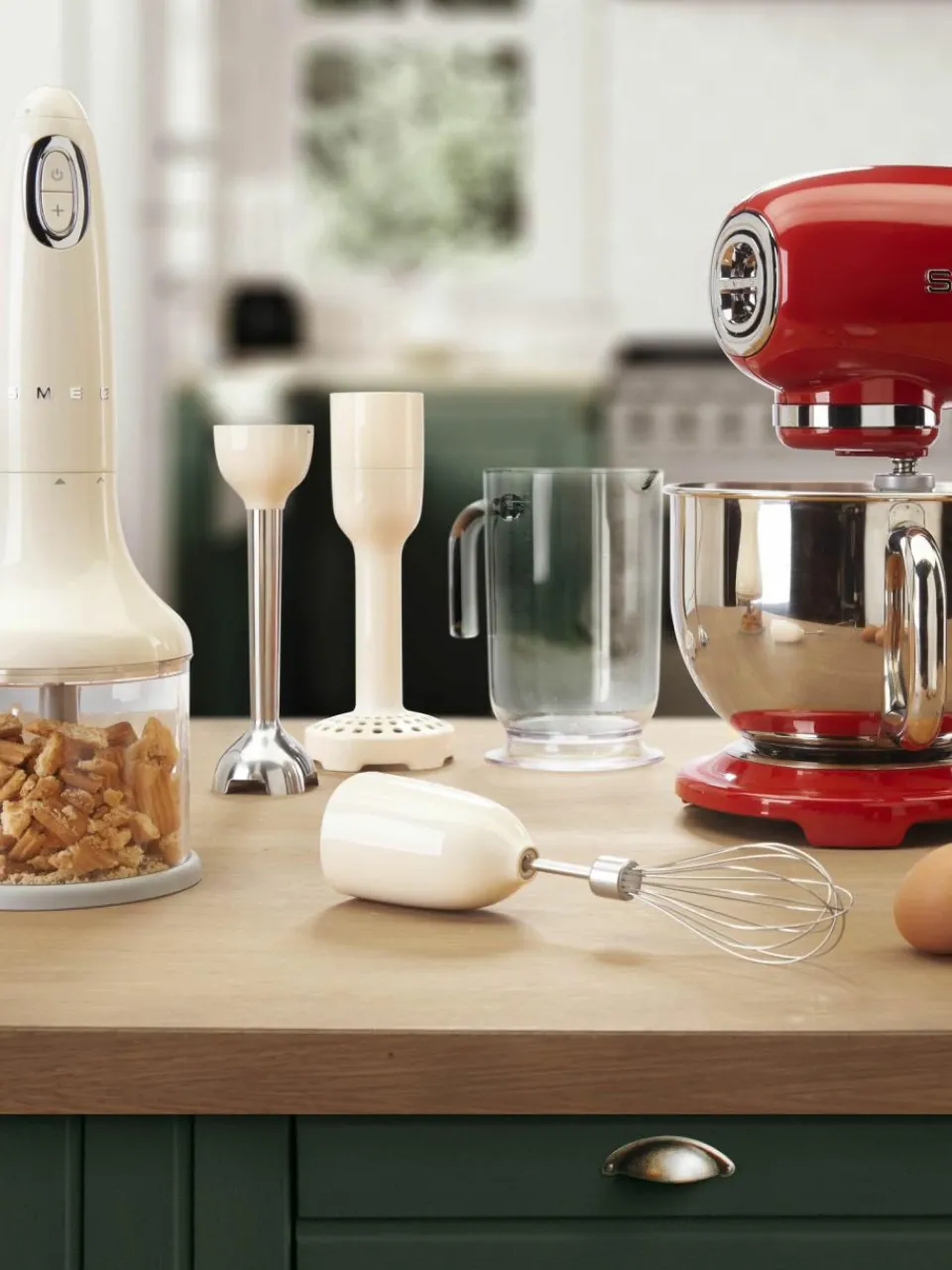 Smeg Stabmixer-Set 50's Style, 5-tlg.