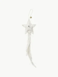 ferm LIVING Stoff-Baumanhänger Vela, 4er-Set