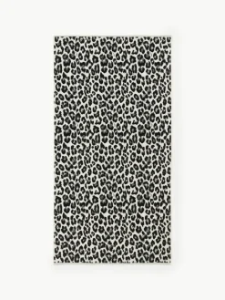 Westwing Collection Strandtuch Dale mit Leoparden-Muster