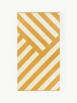 Westwing Collection Strandtuch Suri mit Zickzack-Muster