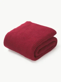 Westwing Collection Strickdecke Adalyn aus Bio-Baumwolle