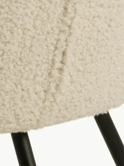 Westwing Teddy-Cocktailsessel Center mit Metall-Beinen