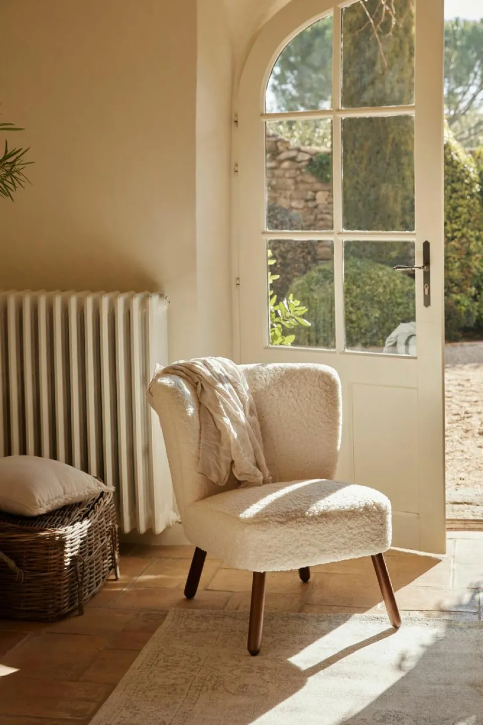 Westwing Collection Teddy-Cocktailsessel Robine