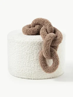 Westwing Collection Teddy-Kissen Chain Dotty
