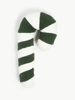Westwing Collection Teddy-Kissen Sugar in Zuckerstangenform