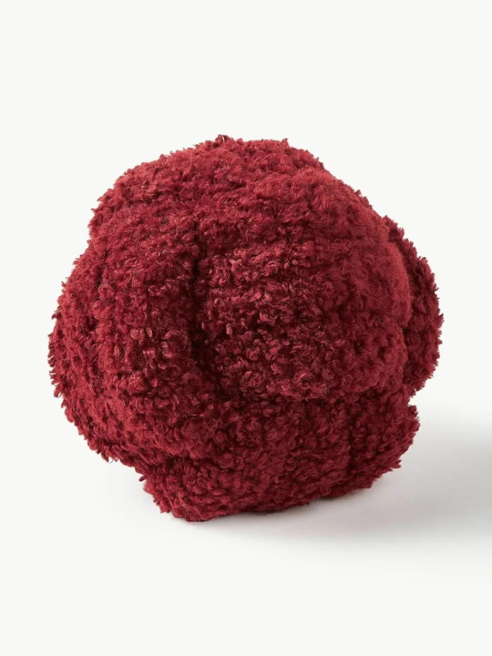 Westwing Collection Teddy-Knoten-Kissen Dotty
