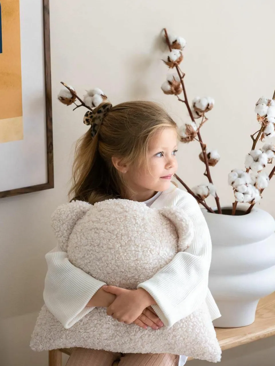 Kinder Wigiwama Teddy-Kuschelkissen Bear
