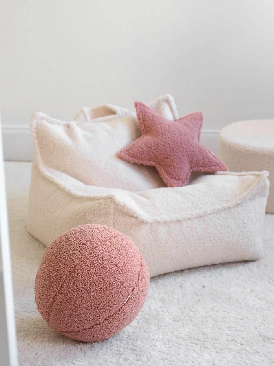 Kinder Wigiwama Teddy-Kuschelkissen Star
