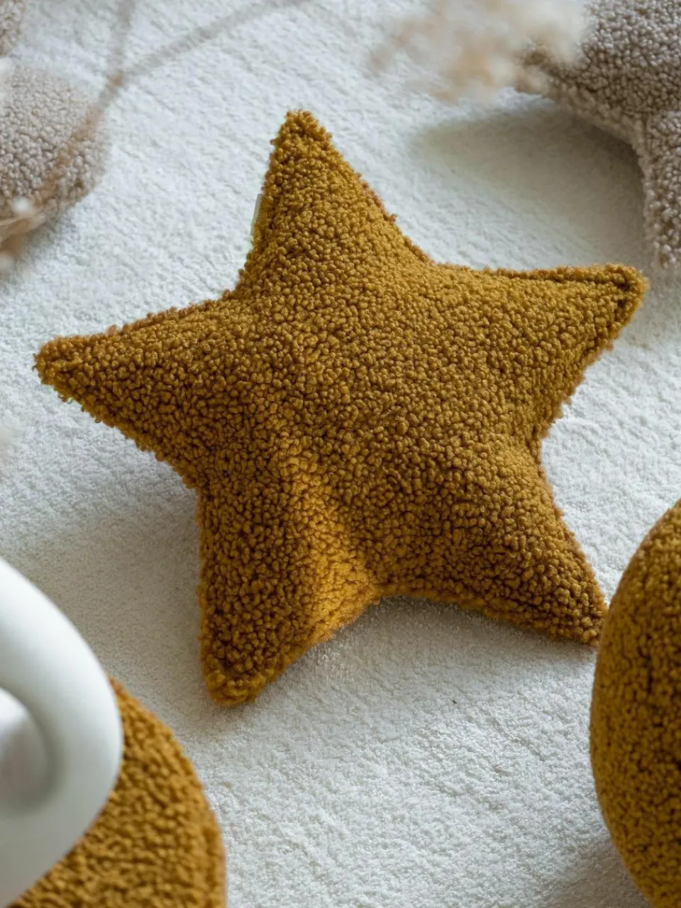Kinder Wigiwama Teddy-Kuschelkissen Star