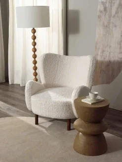 Westwing Collection Teddy-Ohrensessel Kalia