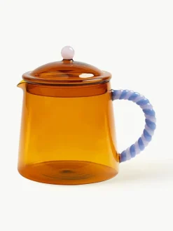 &k amsterdam Teekanne Duet aus Borosilikatglas, 1 L