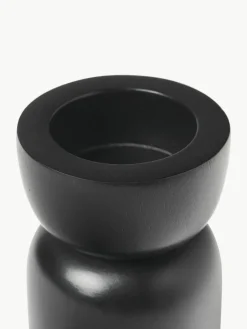Westwing Collection Teelichthalter Matti aus Mangoholz, 2er-Set