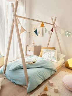Kinder Westwing Tipi-Kinderbett Maralis aus Buchenholz, 70 x 140 cm