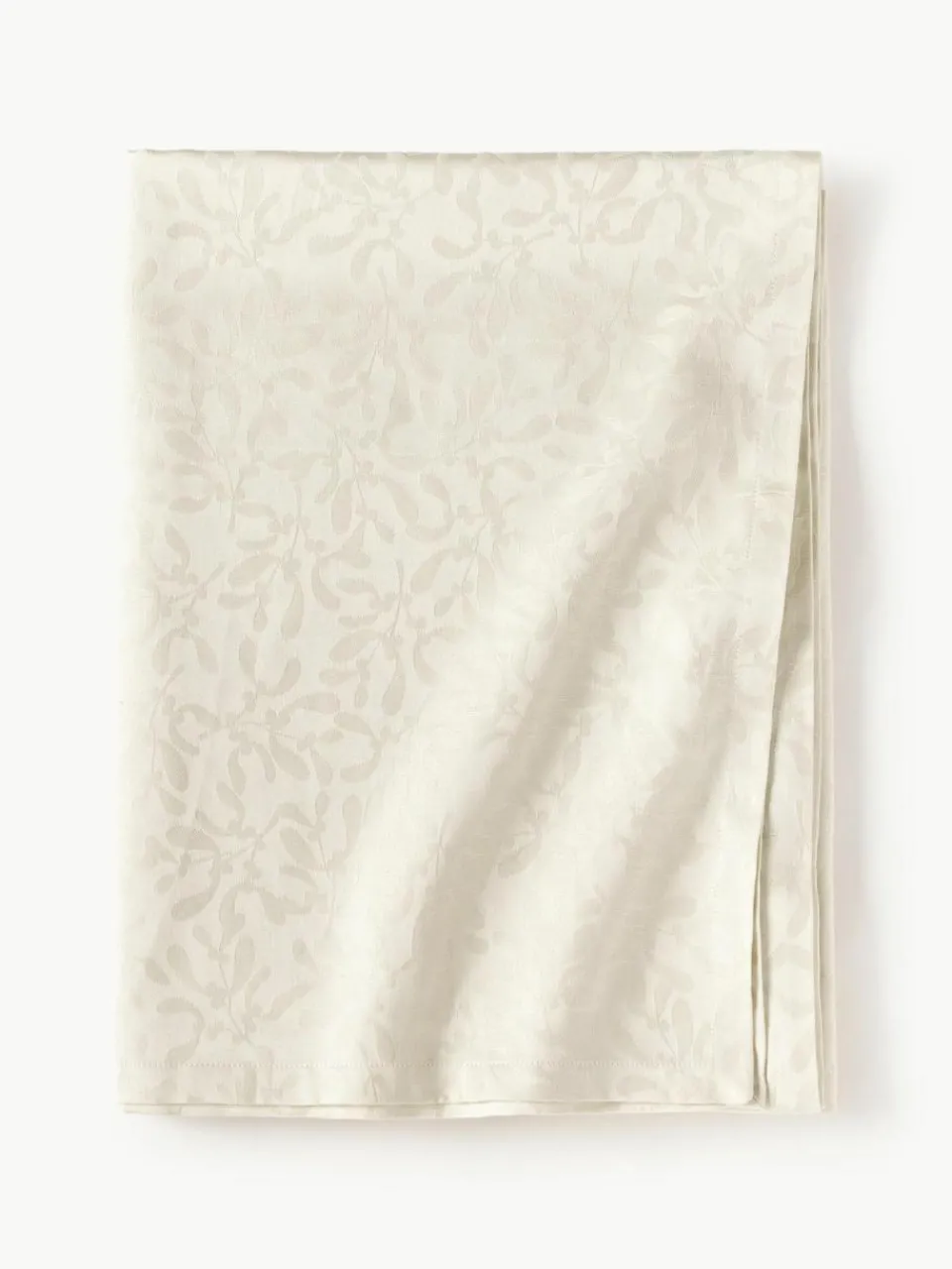 Westwing Collection Tischdecke Hollyn mit winterlichem Motiv