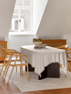 Cote Table Tischdecke Nalia mit Fransen